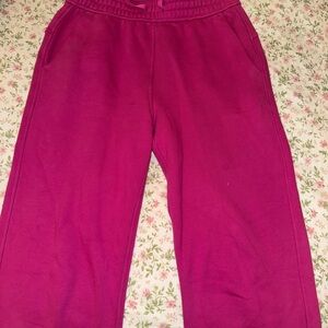 CRZ YOGA Women's Wide Leg Pants in Pink